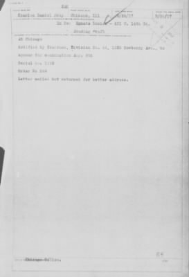Old German Files, 1909-21 > Various (#8000-783839)