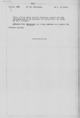 Old German Files, 1909-21 > Emil C. Oxelgren (#8000-70139)