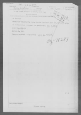 Old German Files, 1909-21 > Evading Draft (#8000-78287)