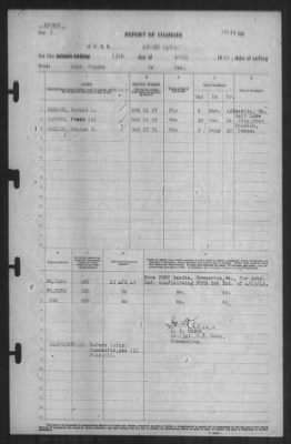 Thumbnail for Report of Changes > 13-Apr-1943