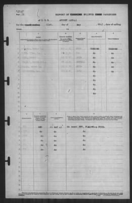 Thumbnail for Report of Changes > 21-May-1943