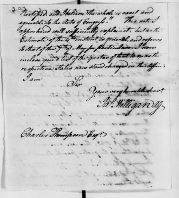 Misc Ltrs to Congress 1775-89 > M (Vol 16)