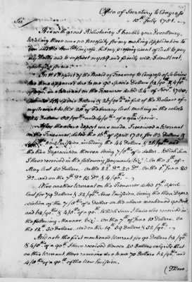 Misc Ltrs to Congress 1775-89 > M (Vol 16)