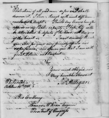 Misc Ltrs to Congress 1775-89 > M (Vol 16)