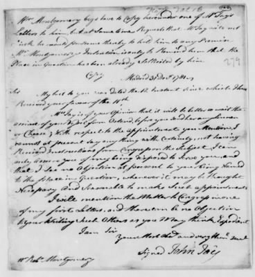 Misc Ltrs to Congress 1775-89 > M (Vol 16)