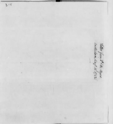 Misc Ltrs to Congress 1775-89 > M (Vol 16)