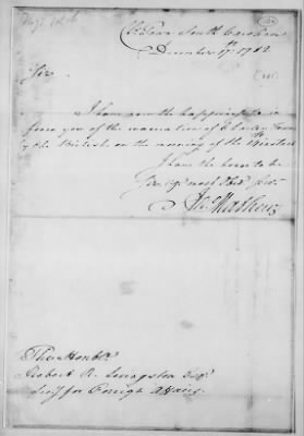 Misc Ltrs to Congress 1775-89 > M (Vol 16)