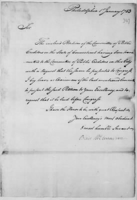 Misc Ltrs to Congress 1775-89 > M (Vol 16)