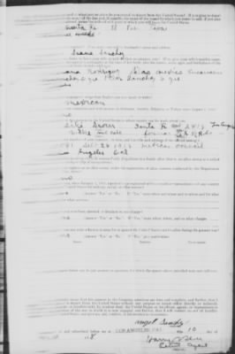 Old German Files, 1909-21 > Angel Sanchez (#320368)
