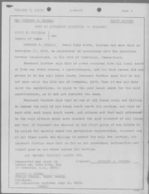 Bureau Section Files, 1909-21 > Michael J. Miller (#25-14-609-1)