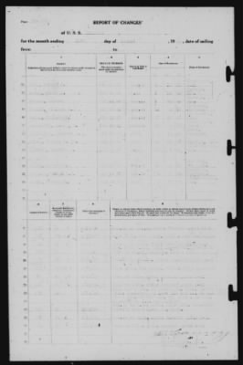 Thumbnail for Report of Changes > 31-Aug-1940