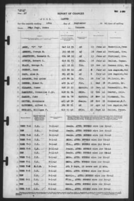 Report of Changes > 18-Sep-1942