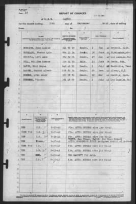 Report of Changes > 30-Sep-1942