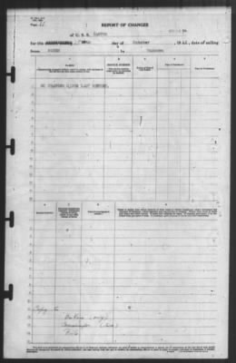 Report of Changes > 27-Oct-1942