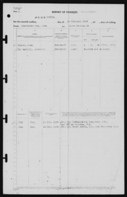 Report of Changes > 16-Feb-1939