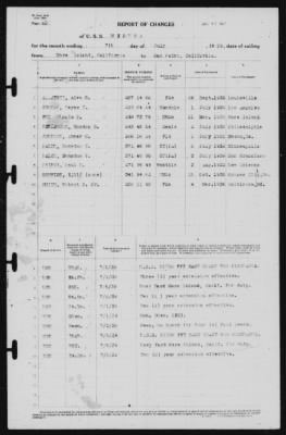 Report of Changes > 7-Jul-1939