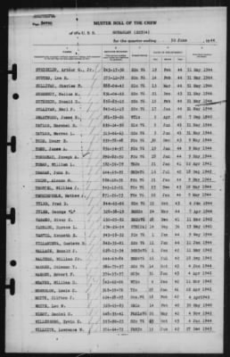 Muster Rolls > 30-Jun-1944