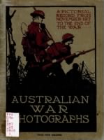 Australia Military Book Collection record example