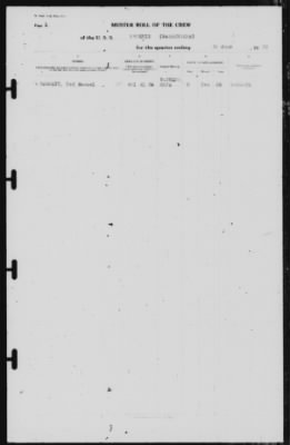 Thumbnail for Muster Rolls > 30-Jun-1939