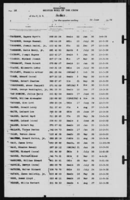 Muster Rolls > 30-Jun-1939