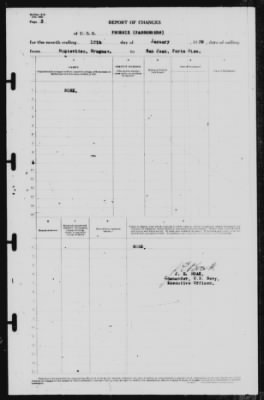 Report of Changes > 12-Jan-1939