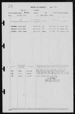 Report of Changes > 2-May-1939