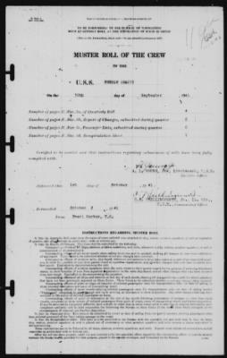 Muster Rolls > 30-Sep-1941