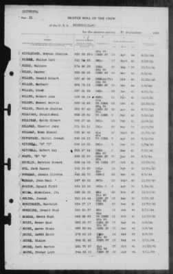 Muster Rolls > 30-Sep-1944