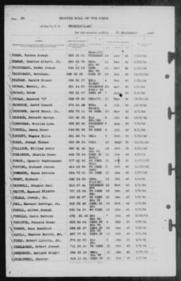 Muster Rolls > 30-Sep-1944