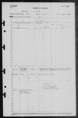 Report of Changes > 27-Feb-1944