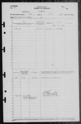 Report of Changes > 2-Mar-1944