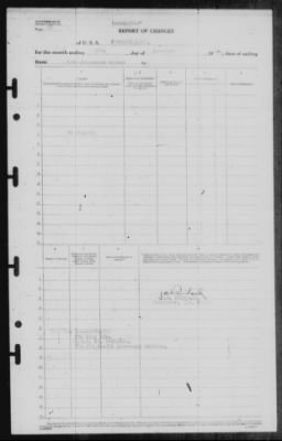Report of Changes > 12-Dec-1944