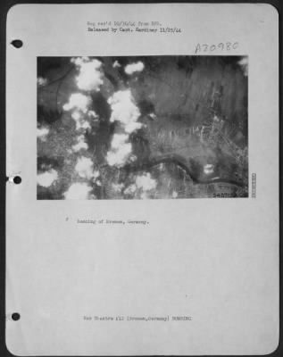 Consolidated > Bombing of Bremen, Germany.