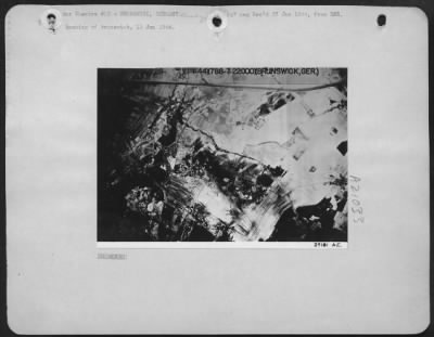 Consolidated > Bombing of Brunswick, 11 Jan 1944.