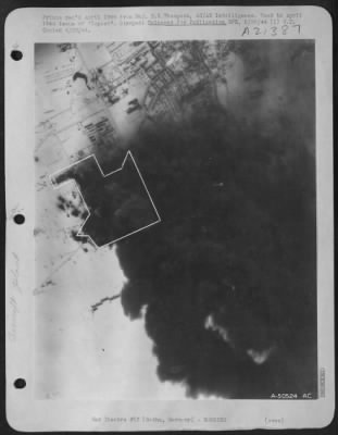 Thumbnail for Consolidated > Blackout at Gotha, Germany comes a moment later, as ME-110 component factory is flattened.