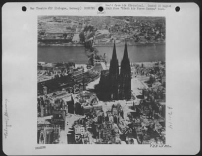 Thumbnail for Consolidated > Bomb Damage To Cologne, Germany.  14 March 1945.