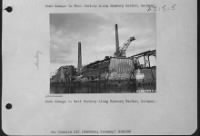 Bomb Damage To Nazi Factory Along Hamburg Harbor, Germany. - Page 2