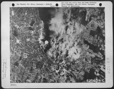 Thumbnail for Consolidated > Bombing Of Marshalling Yards At Kiel, Germany, 14 May 1944, By Planes Of The 2Nd Bomb Division, 8Th Af.