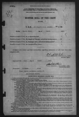 Muster Rolls > 31-Mar-1944