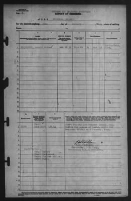 Report of Changes > 10-Jan-1944