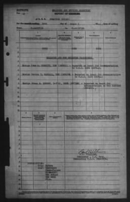 Report of Changes > 29-Aug-1944