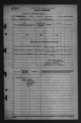 Report of Changes > 11-Sep-1944