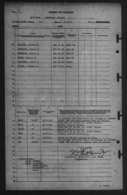 Report of Changes > 31-Oct-1944