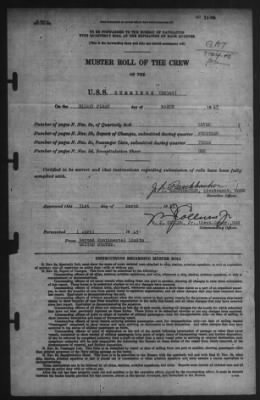 Muster Rolls > 31-Mar-1945