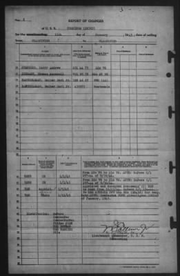 Report of Changes > 11-Jan-1945