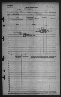 Report of Changes > 12-Apr-1945