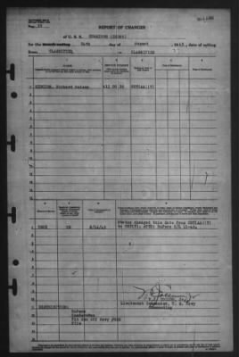 Report of Changes > 24-Aug-1945