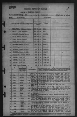Report of Changes > 9-Sep-1945