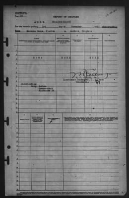 Report of Changes > 1-Nov-1945