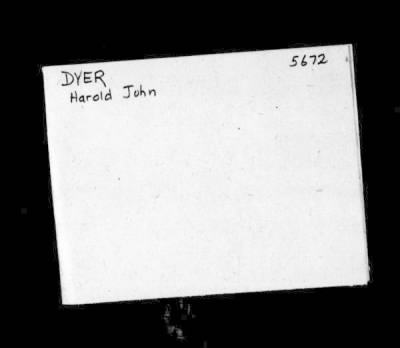 Thumbnail for Harold John > Dyer, Harold John (22)